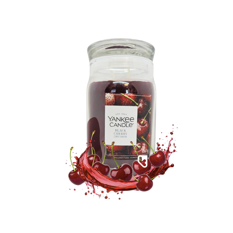 SIGN CERISE GRIOTTE - JARRE GM - YANKEE CANDLE