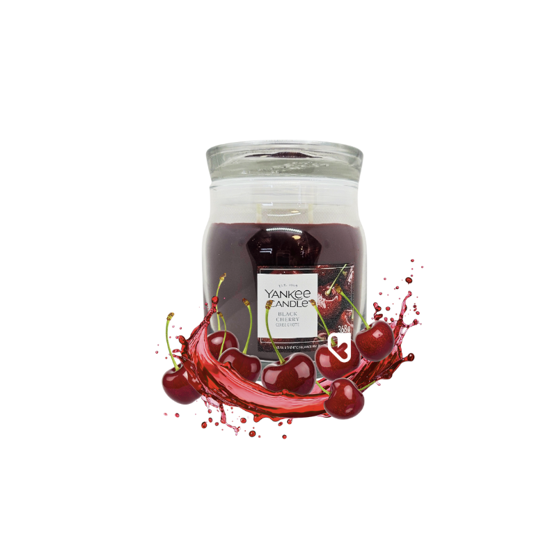 CERISE GRIOTTE - MOYENNE JARRE - YANKEE CANDLE