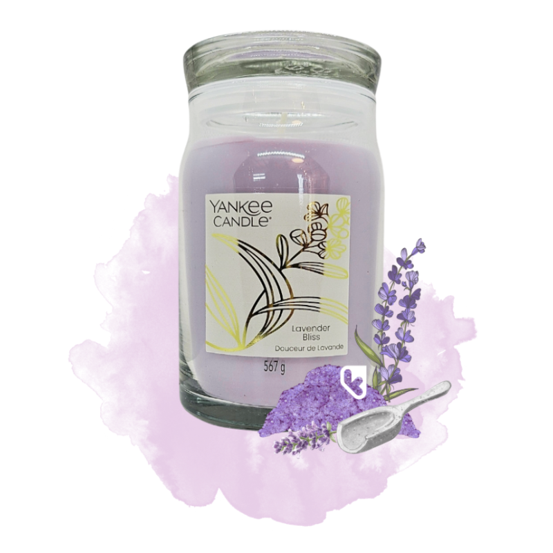 DOUCEUR DE LAVANDE - GRANDE JARRE - YANKEE CANDLE