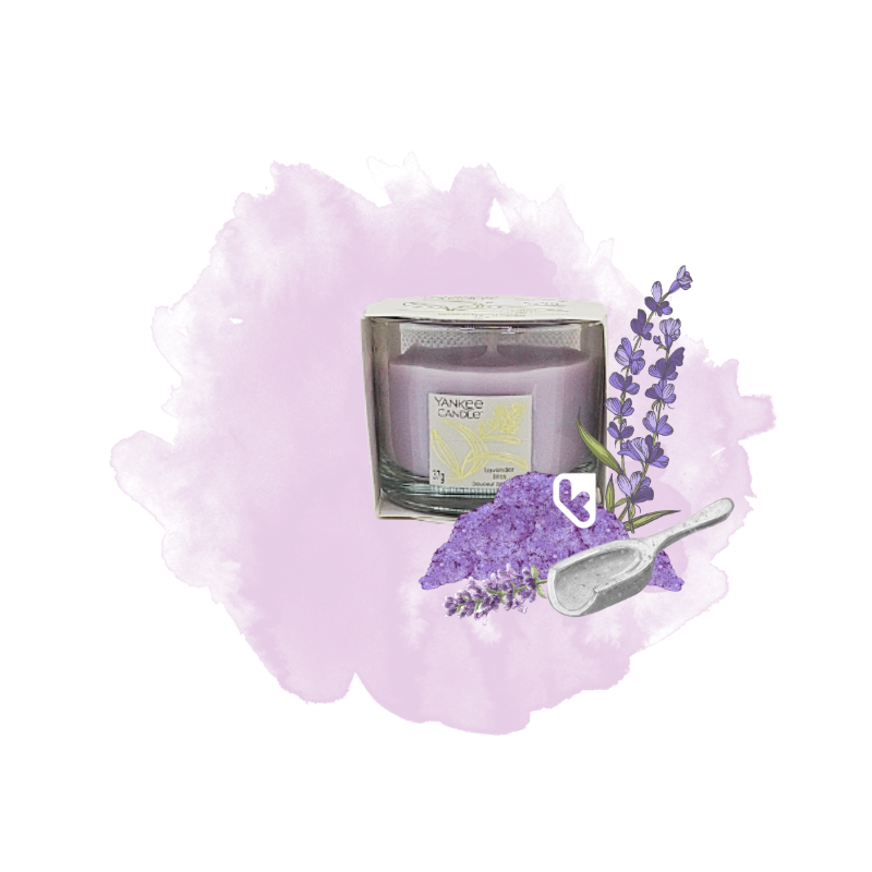 DOUCEUR DE LAVANDE - VOTIVE EN VERRE - YANKEE CANDLE