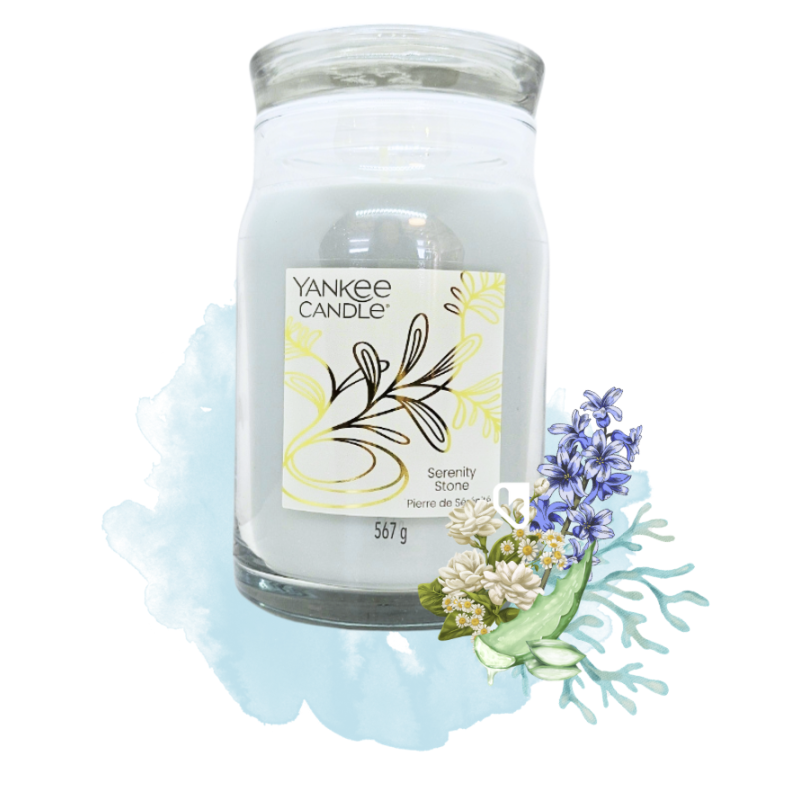 PIERRE DE SERENITE - GRANDE JARRE - YANKEE CANDLE