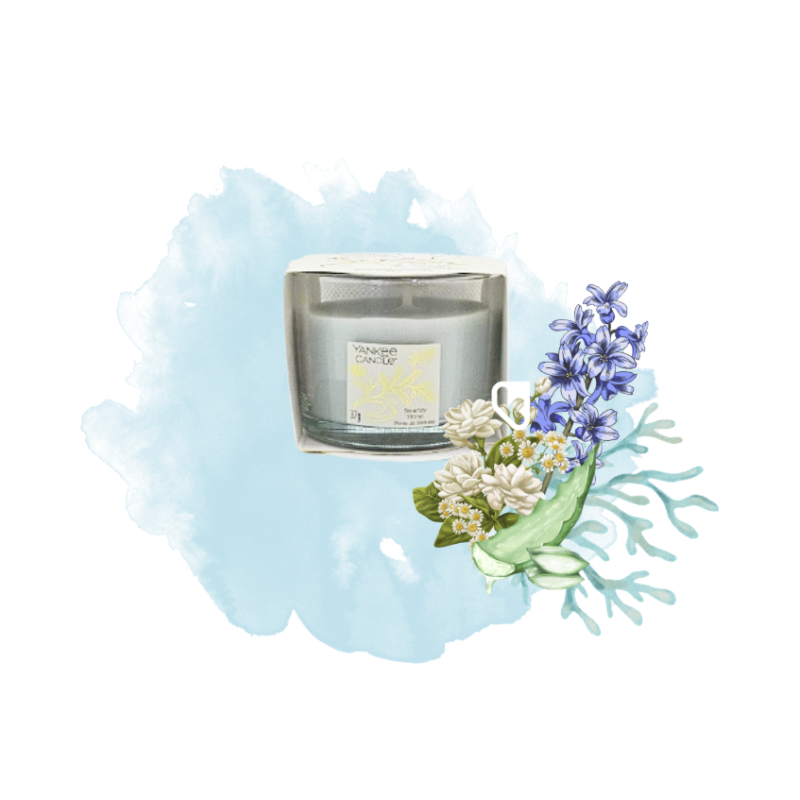 PIERRE DE SERENITÉ - VOTIVE EN VERRE - YANKEE CANDLE