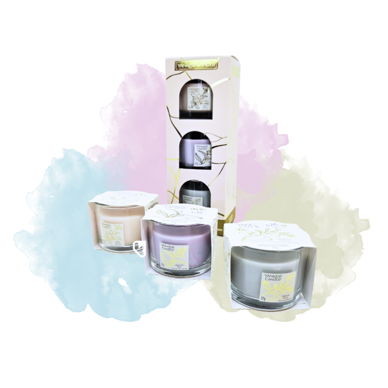 COFFRET CADEAU - 3 MINI VOTIVES - YANKEE CANDLE