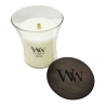 Teck blanc - Moyenne Jarre - Bougie WOODWICK