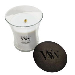 Thé blanc & Jasmin - Moyenne Jarre - Bougie WOODWICK