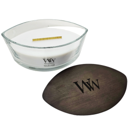 Thé blanc & Jasmin - Bougie Ellipse - WOODWICK