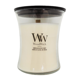 Vanille & Sel marin - Moyenne Jarre - Bougie WOODWICK