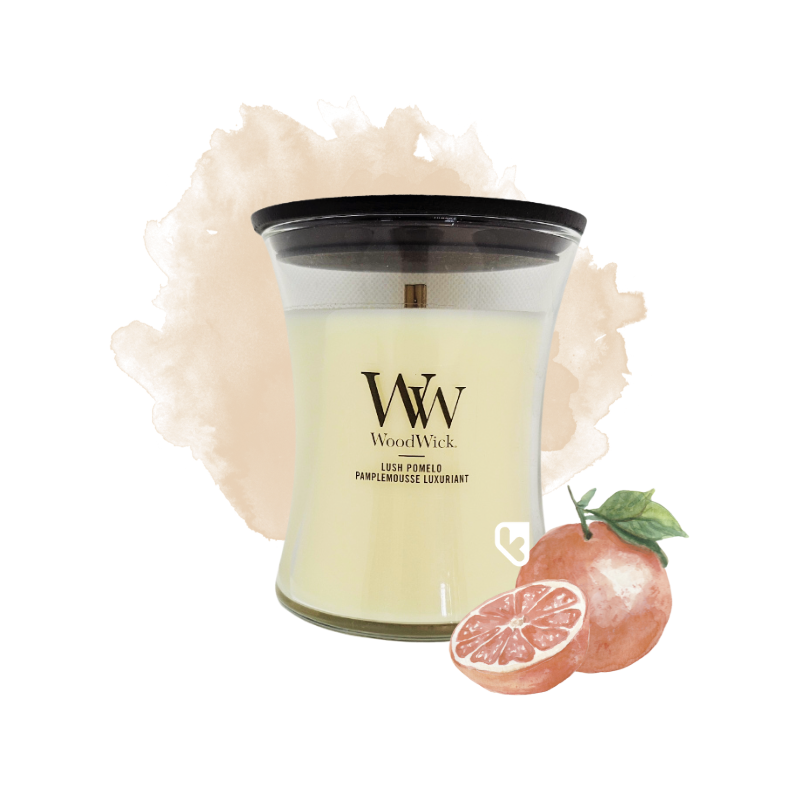 Pamplemousse luxuriant - Bougie Moyenne Jarre - WOODWICK