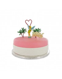 Kit de décoration gâteau - LA FEE CLOCHETTE - CERF DELLIER