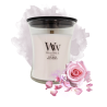 Rose poudrée - Bougie Moyenne Jarre - WOODWICK