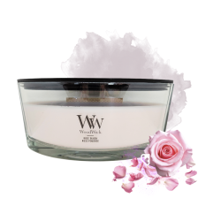 Rose poudrée - Bougie...