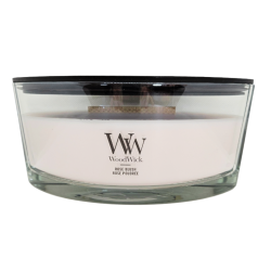 Rose poudrée - Bougie Ellipse - WOODWICK