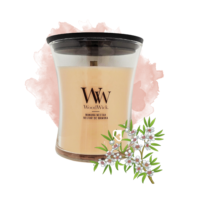Nectar de Manuka - Bougie Moyenne Jarre - WOODWICK