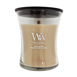 Myrrhe et Bois de Santal - Moyenne Jarre - Bougie WOODWICK