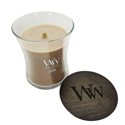Noisette torréfiée - Bougie Moyenne Jarre - WOODWICK