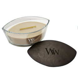 Noisette torréfiée - Bougie Ellipse - WOODWICK