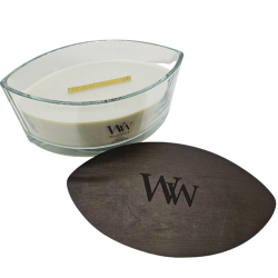Au coin du feu - Bougie Ellipse - WOODWICK