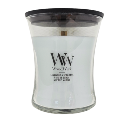 Bois de Sauge & Posidonie - Moyenne Jarre - Bougie WOODWICK
