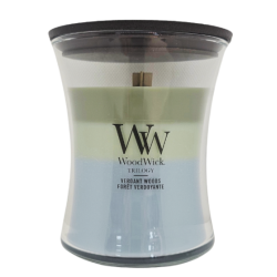 Forêt verdoyante - Bougie Moyenne Jarre TRILOGY - WOODWICK