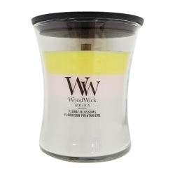 Floraison printanière - Bougie Moyenne Jarre Trilogy - WOODWICK