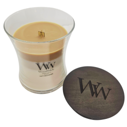 Café Macchiato - Bougie Moyenne Jarre Trilogy - WOODWICK