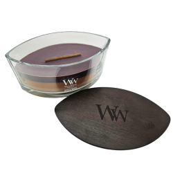 Cachemire solaire - Bougie Ellipse Trilogy - WOODWICK