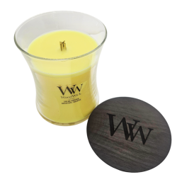 Orchidée solaire - Bougie Moyenne Jarre - WOODWICK