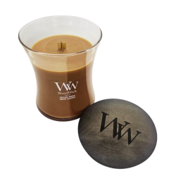Ambre radieux - Bougie Moyenne Jarre - WOODWICK