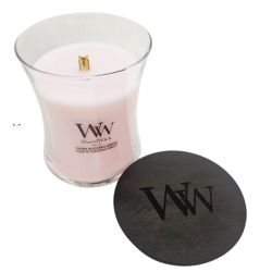 Fleur de Cerisier & Vanille - Bougie Moyenne Jarre - WOODWICK