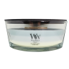 Rivage boisé - Bougie Ellipse TRILOGY - WOODWICK