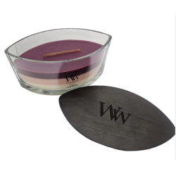 Nectar luxuriant - Bougie Ellipse TRILOGY - WOODWICK