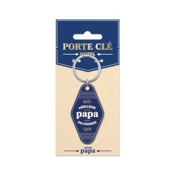 PORTE-CLÉS MOTEL - MEILLEUR PAPA DU MONDE