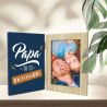 Cadre photo double - Meilleur Papa