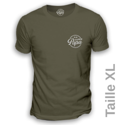 T-shirt brodé - Super Papa - Taille XL