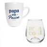 Coffret cadeau - Verre & Tasse - Papa cool