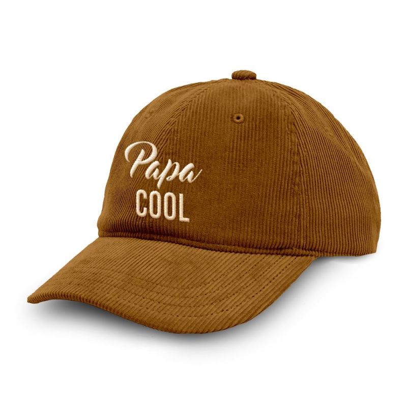 Casquette en velours - Papa cool