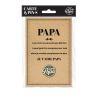 Carte avec Pin's - Super Papa