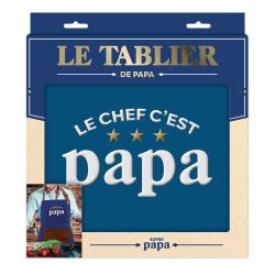 Tablier de cuisine - Le Chef, c'est Papa