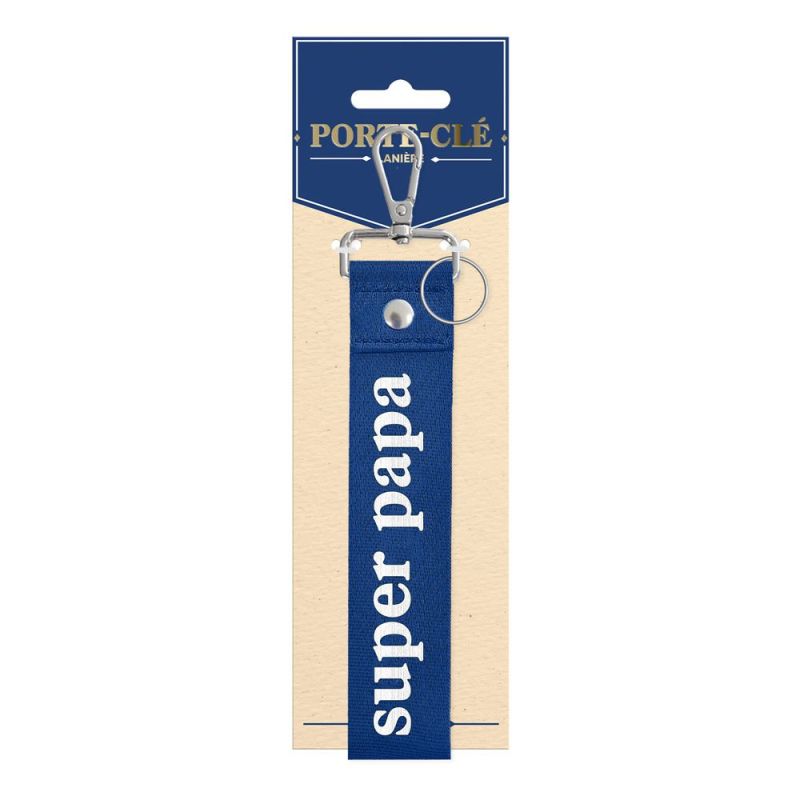 Porte-clés lanière - Papa parfait