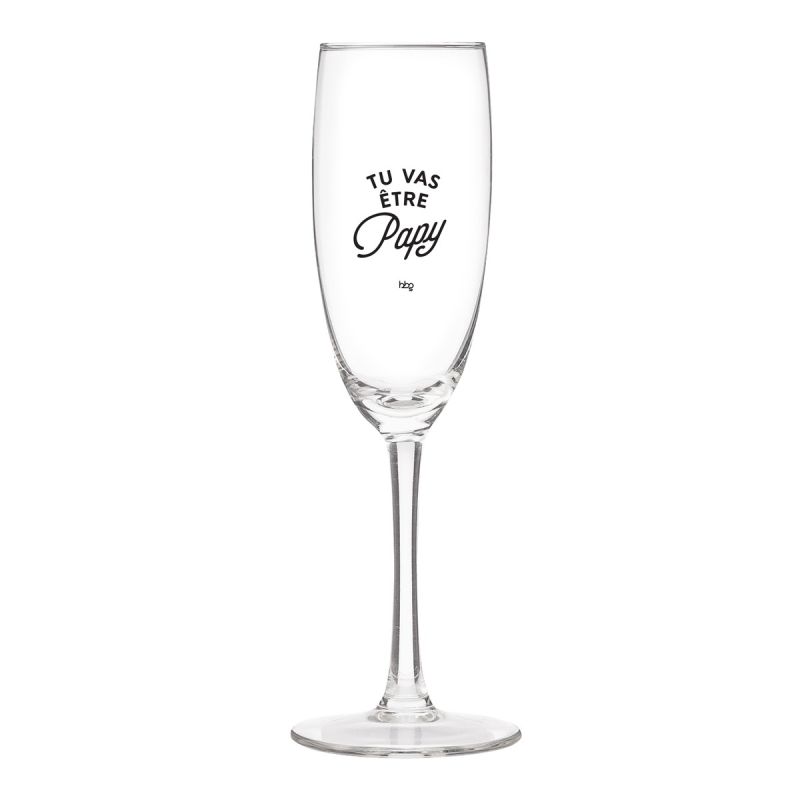 Flûte à Champagne - Tu vas être Papy - BUBBLEGUM