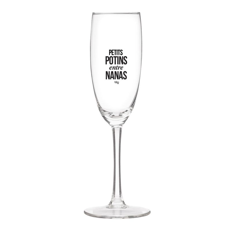 Flûte à Champagne - Petits potins entre Nanas - BUBBLEGUM