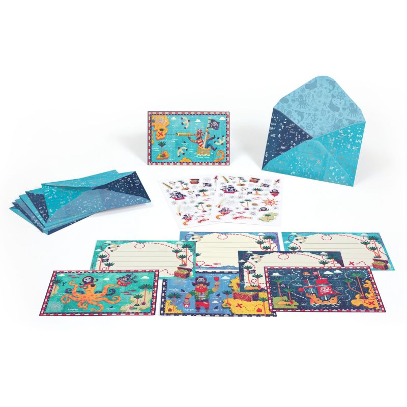 CARTES D'INVITATION - TOUS À BORD - DJECO