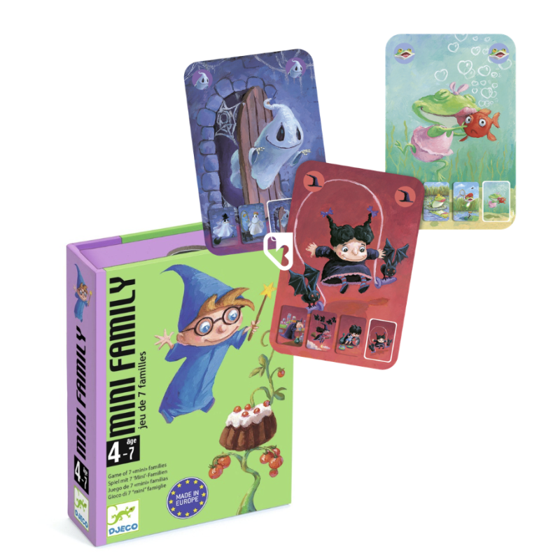 Mini Family - Jeu de Cartes - DJECO