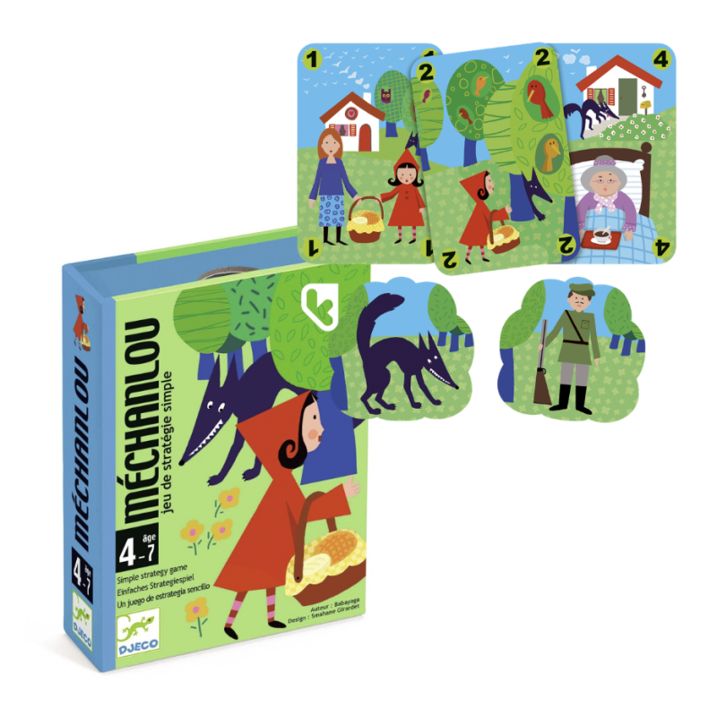 Méchanlou - Jeu de Cartes - DJECO