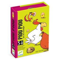 PIOU PIOU - JEU DE CARTES - DJECO