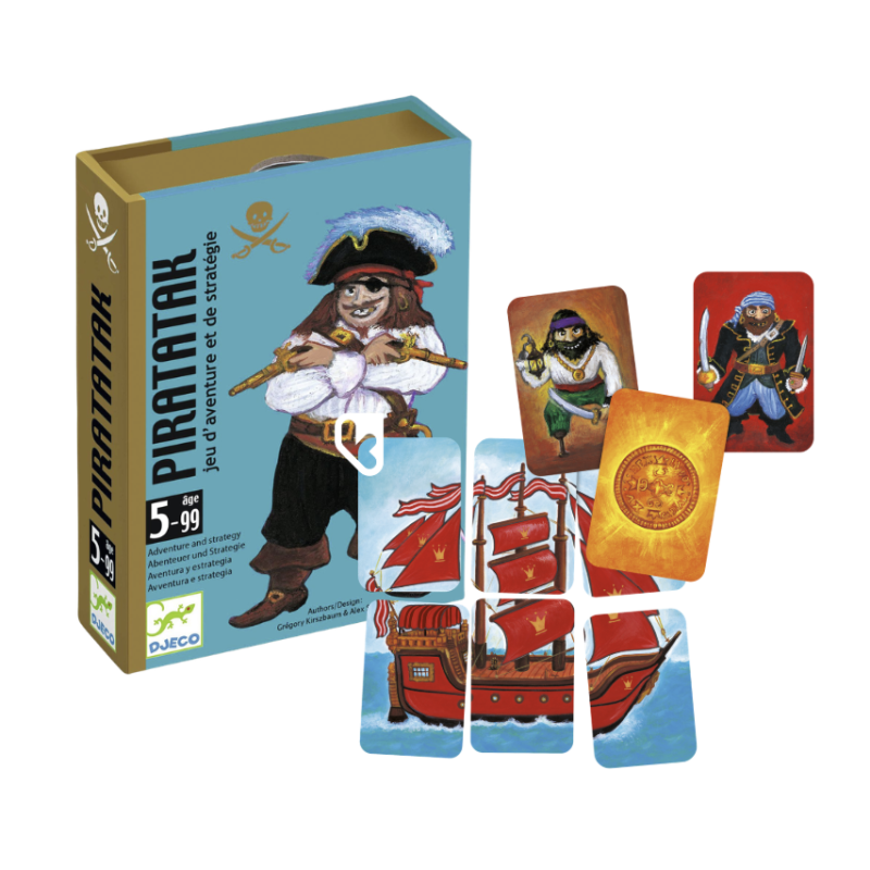 Piratak - Jeu de Cartes - DJECO