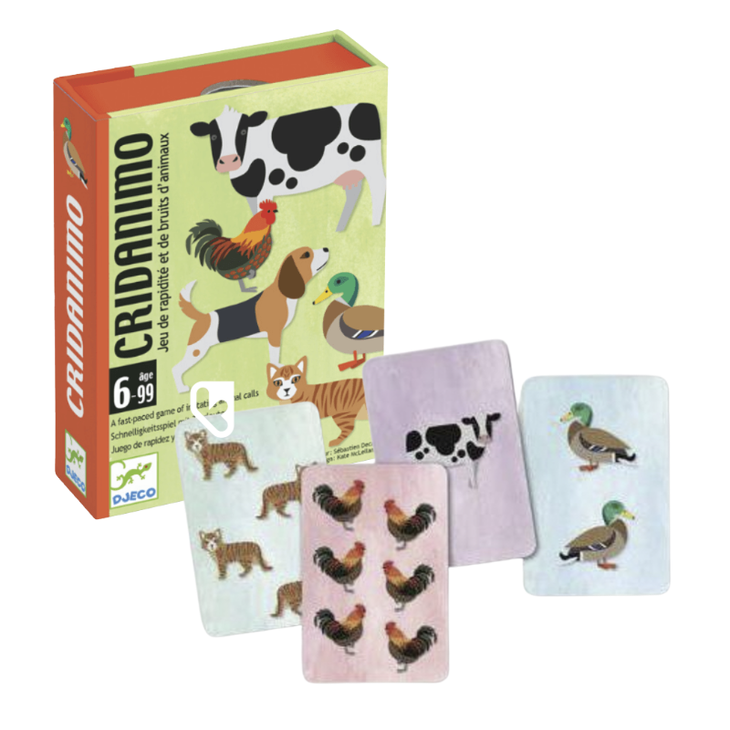 Cridanimo - Jeu de Cartes - DJECO