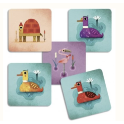 Crazy Ducks - Jeu de Cartes - DJECO