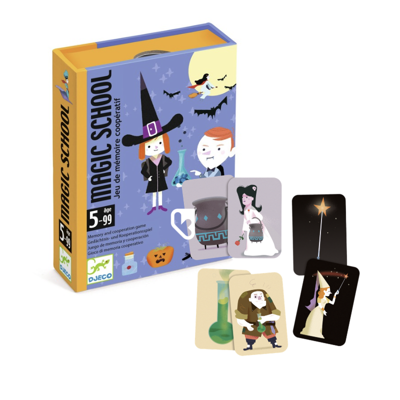 Magic School - Jeu de Cartes - DJECO