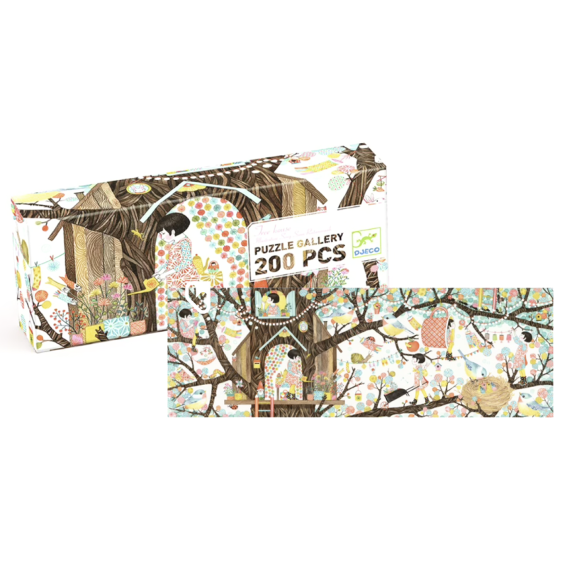 Tree House - Puzzle Gallery - 200 Pièces - DJECO
